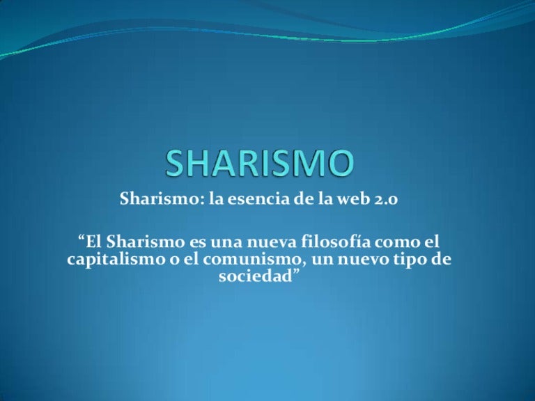 Resultado de imagen de Sharismo