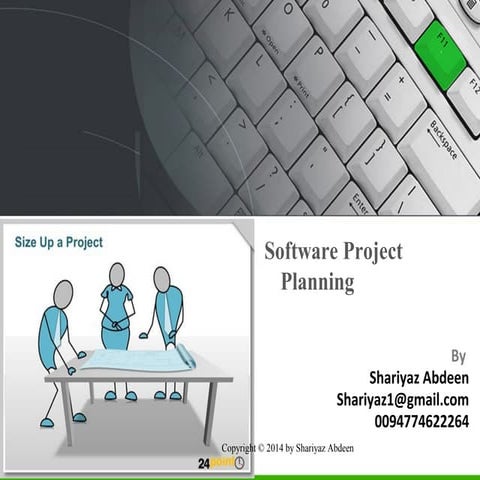 Shariyaz Abdeen   Software / Technical Project Management Presentation