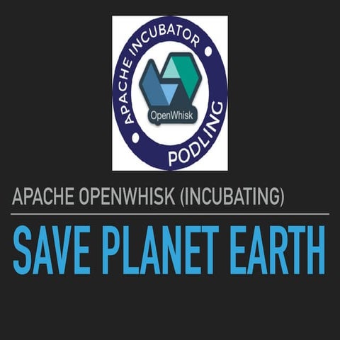 Shark Tank OpenWhisk Incubating at ApacheCon 2017