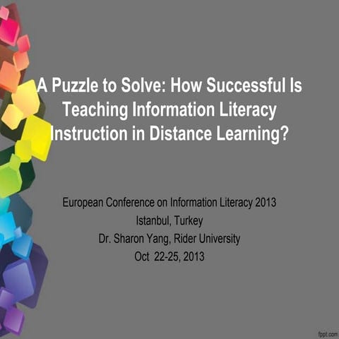 A Puzzle to Solve: How Successful Is Teaching Information Instruction in Dist...