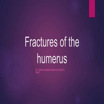 humerus fracture