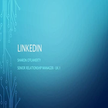 Sharon O'Flaherty form LinkedIn