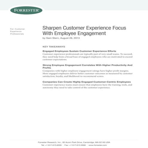 Sharpen customer experience_focus_with_employee_engagement