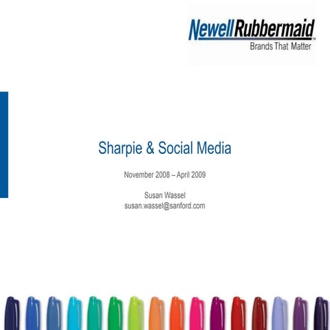 How Sharpie Uses Social Media