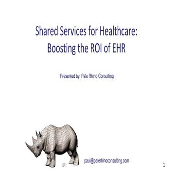 Healthcare Sharred Services