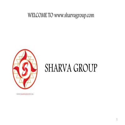 Sharva Group (www.sharvagroup.com) | PPTX