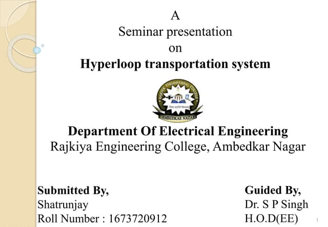 HYPERLOOP TRAIN