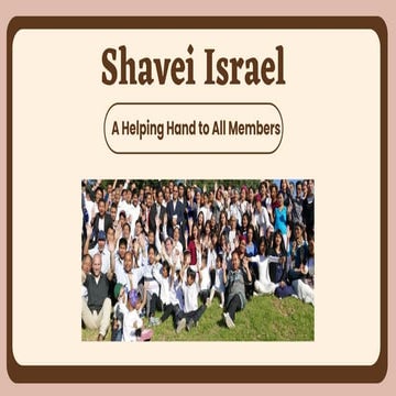 Shavei Israel - Jewish Descendants | PDF