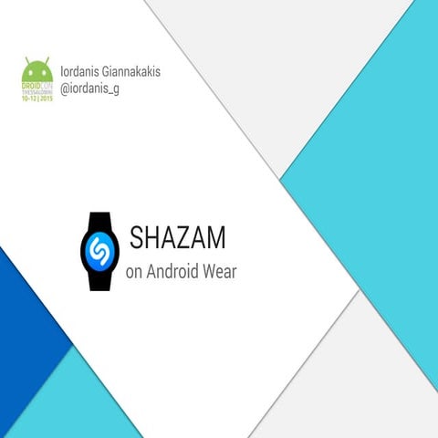 Shazam on Android Wear