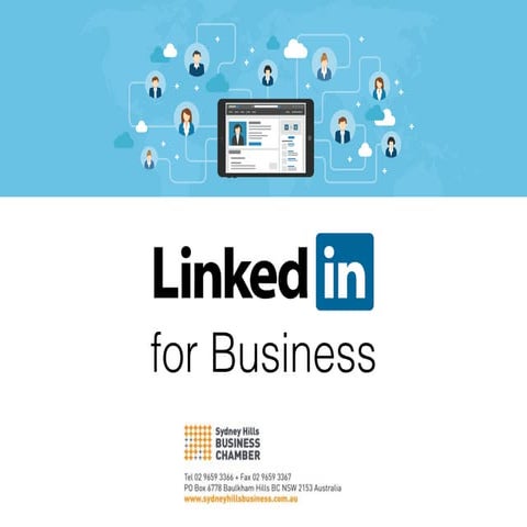 Sydney Hills Business Chamber Workshop - LinkedIn for Business