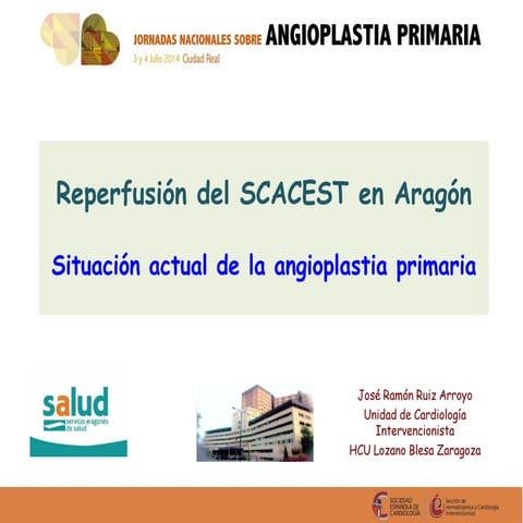 La ACTP Primaria en Aragón - Dr. José Ramón Ruiz Arroyo | PDF