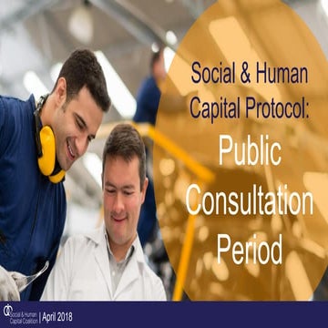 Social & Human Capital Launch & Release