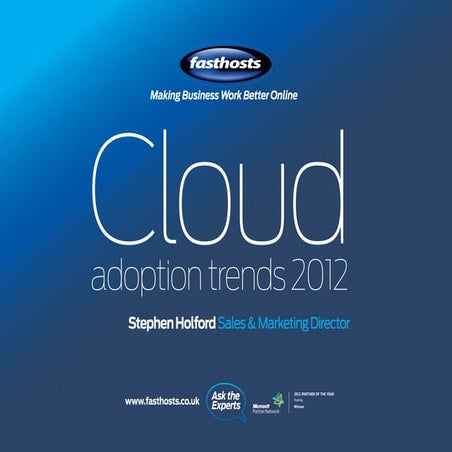 Cloud Adoption Trends 2012