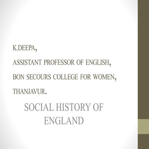 SHE - THE RELIGION IN ENGLAND | PPTX