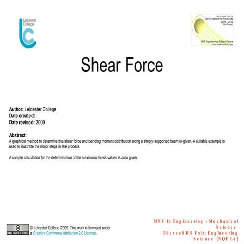 Shear Force