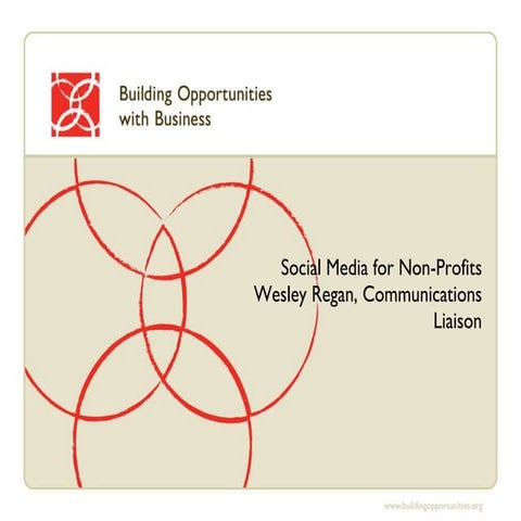 Social Media for Non Profits