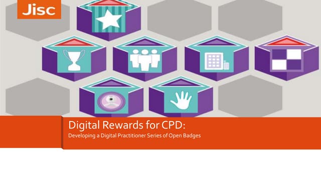 Digital Rewards for CPD: Developing a Digital Practitioner Series of Open Badges