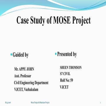 MOSE Project