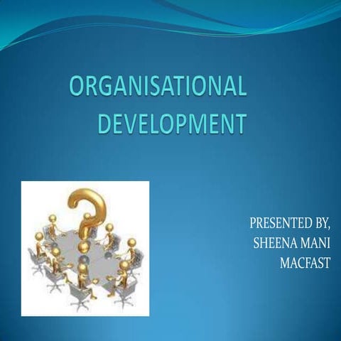 organisational development