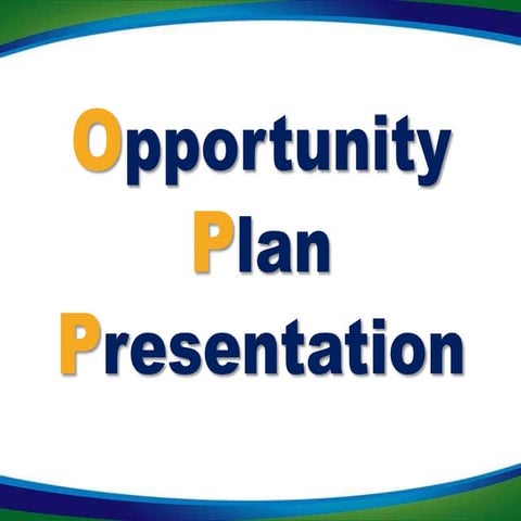 Business Opportunity Presentation