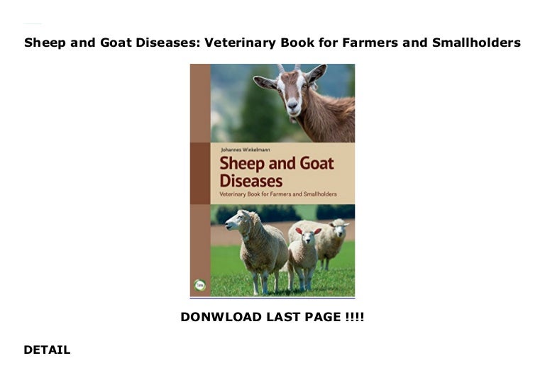 Sheep and Goat Diseases Veterinary Book for Farmers and Smallholders