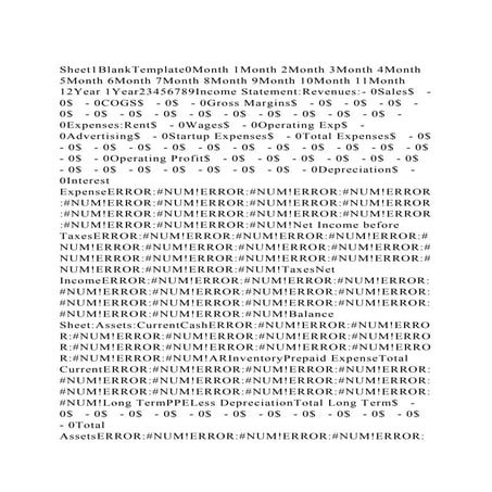 Sheet1BlankTemplate0Month 1Month 2Month 3Month 4Month 5Month 6Mont.docx