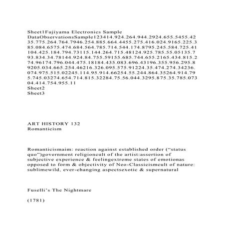 Sheet1Fujiyama Electronics Sample DataObservationsSample123414.924.docx