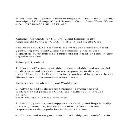 Sheet1Year of ImplementationStrategies for Implementation and Anti.docx