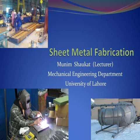 Sheet metal 3