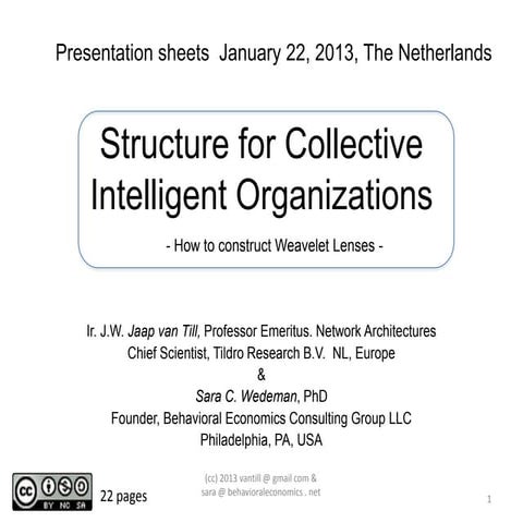 Structure for Collective Intelligent Organizations2