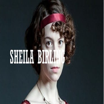 sheila birling from an inspector calls.pptx