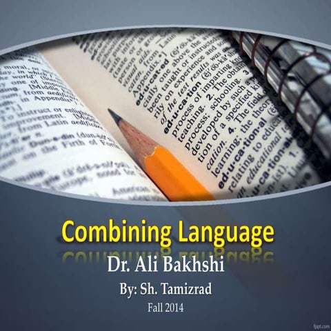 Sheila tamizrad  combining language