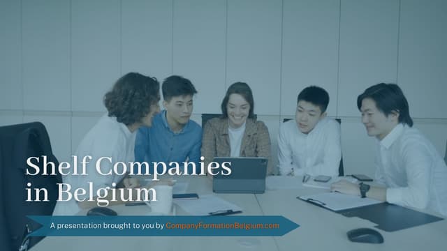 register a BV/SRL in Belgium