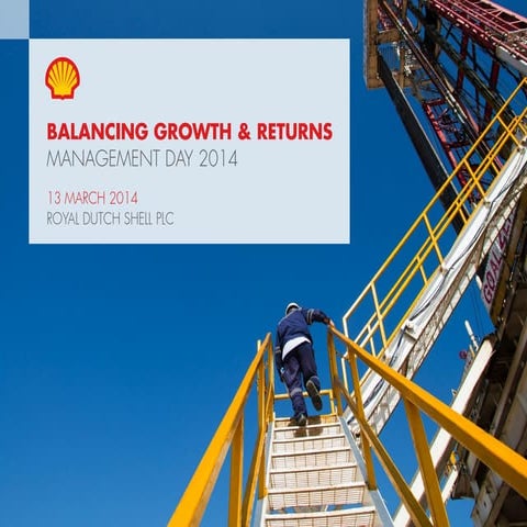 Royal Dutch Shell plc 2014 Management Day analyst webcast