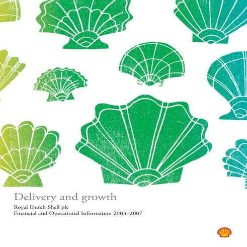 Shell  Financial And Operational Information 2003 2007