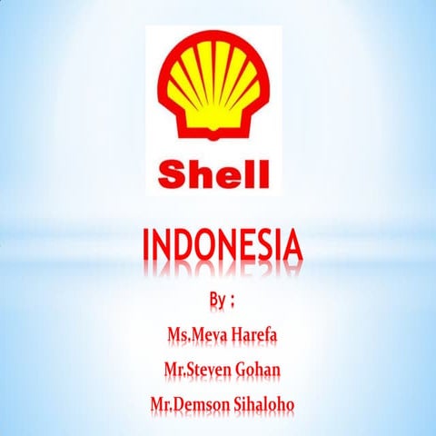 Shell indonesia | PPT