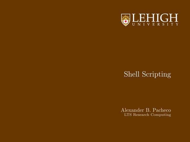 Shell scripting1232232312312312312312312