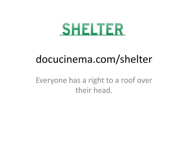 Shelter