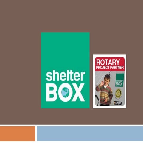 Shelterbox Respond Team in Malaysia