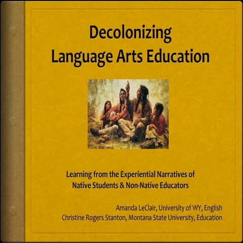 Decolonizing Language Arts Education | PPTX