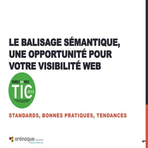 Le balisage sémantique, une opportunité pour votre visibilité web