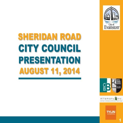 Sheridan Road City Council Presentation