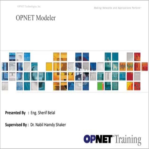 opnet | PPTX | Databases | Computer Software and Applications