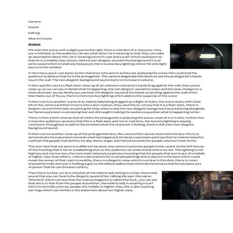 Sherlock Micro Analysis