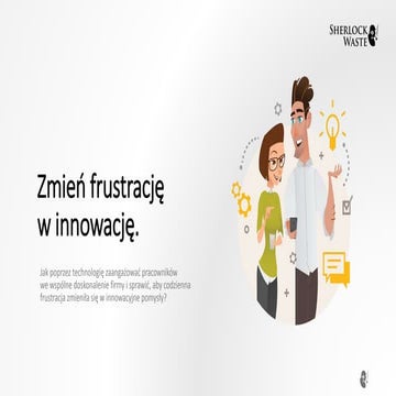 Sherlock Waste IV Konferencja Strategia Lean 