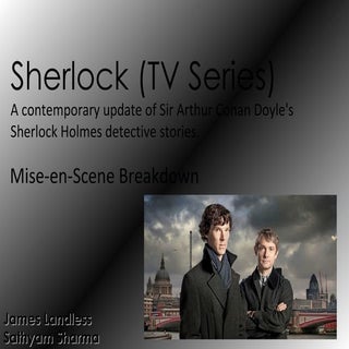 Sherlock (T.V series) ppt.