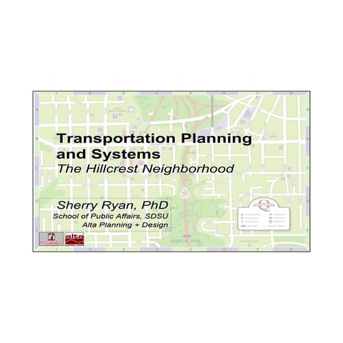 Sherry Ryan  Transportation Systems Presentation