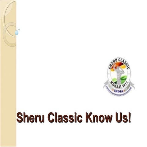 Sheru classic know us!