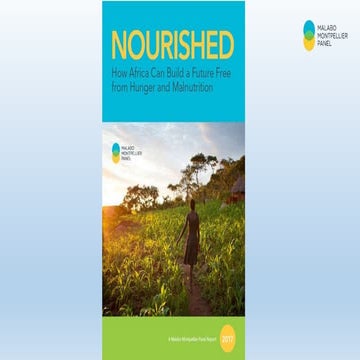 How Africa can build a Future Free from Hunger and Malnutrition