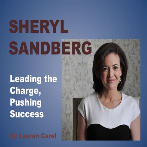 Sheryl Sandberg Leadership Presentation
